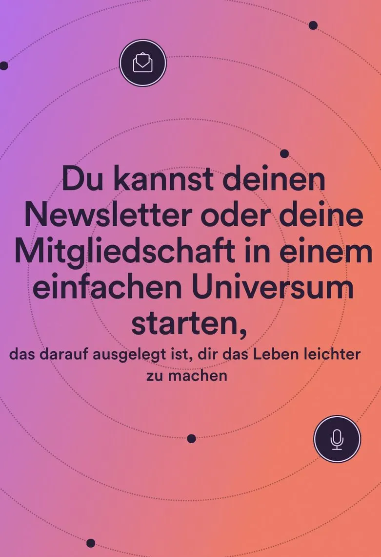 Du startest Deinen Newsletter