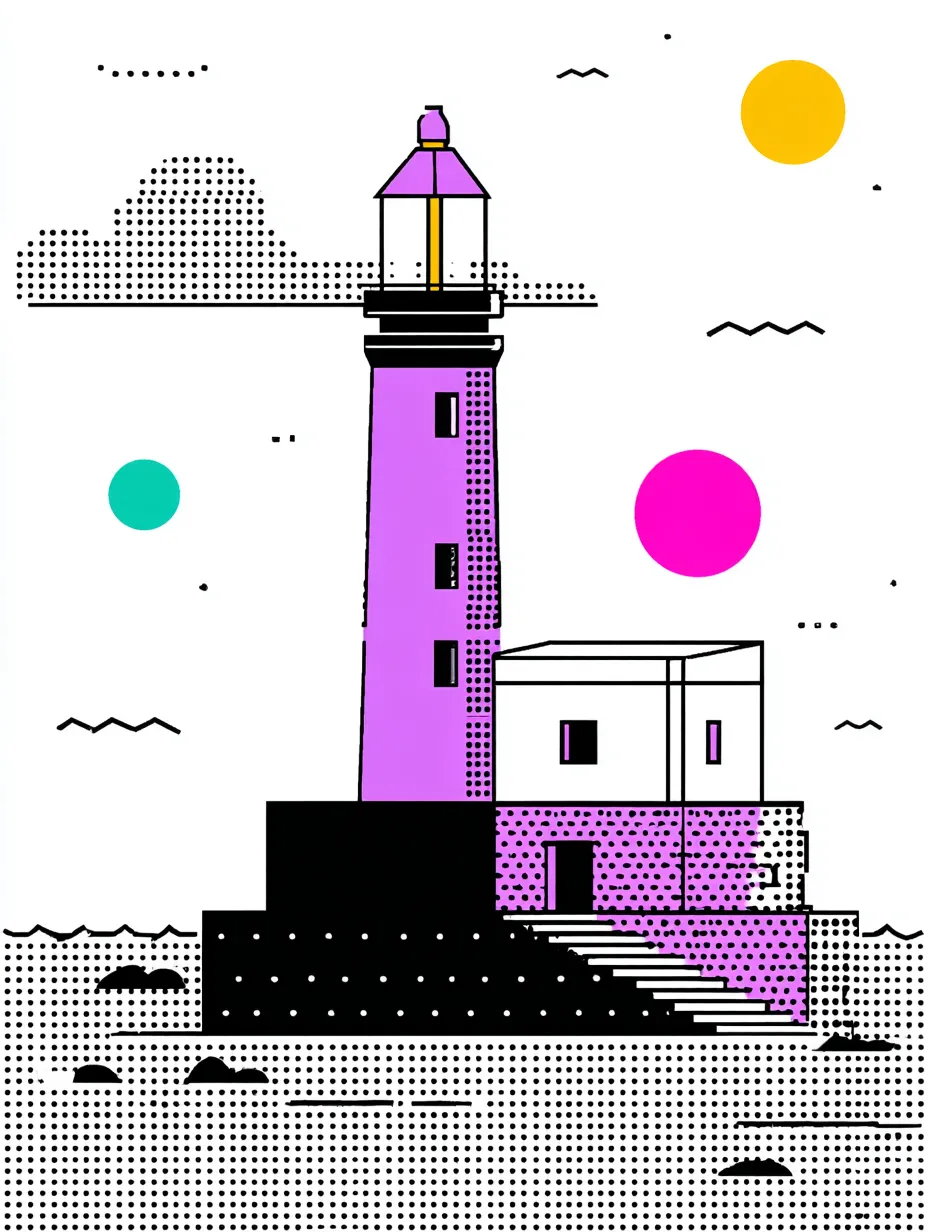 A lighthouse