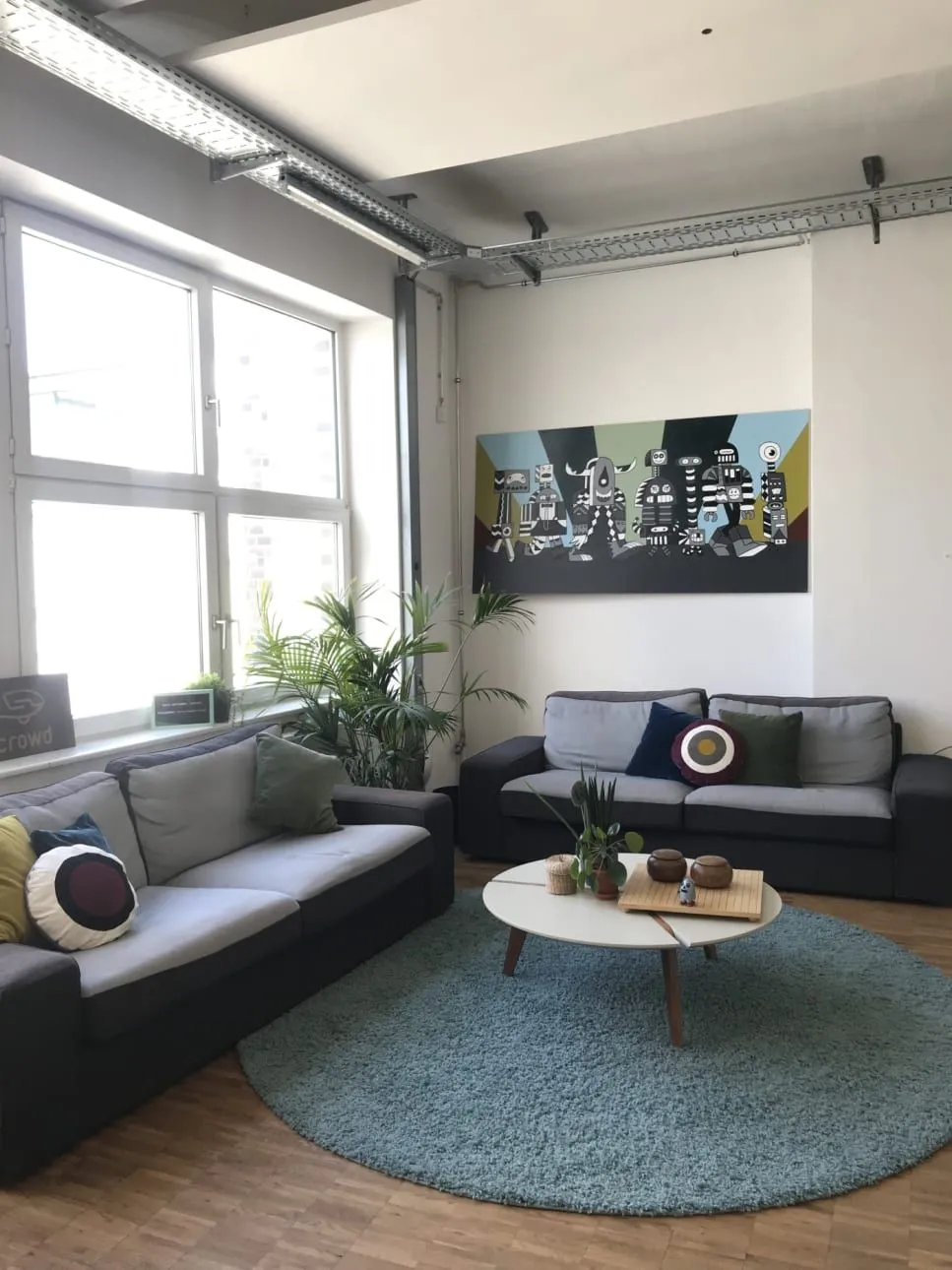 Unser Büro-Eingangsbereich